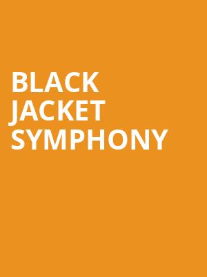 Black Jacket Symphony, Charleston Music Hall, North Charleston