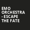 Emo Orchestra Escape the Fate, Charleston Music Hall, North Charleston