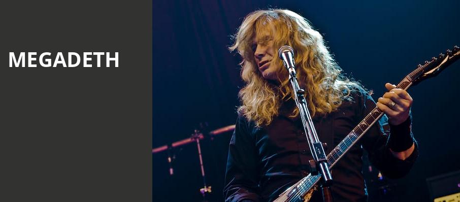 Megadeth, North Charleston Coliseum, North Charleston