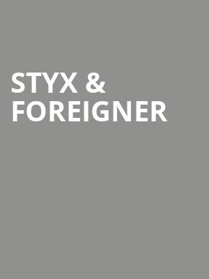 Styx Foreigner, Credit One Stadium, North Charleston