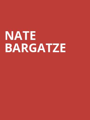 Nate Bargatze, North Charleston Performing Arts Center, North Charleston