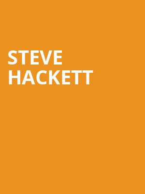 Steve Hackett, Charleston Music Hall, North Charleston