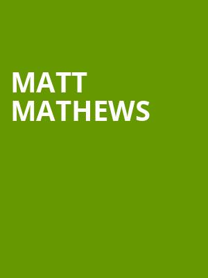 Matt Mathews, Gaillard Center, North Charleston