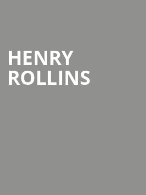 Henry Rollins, Charleston Music Hall, North Charleston