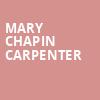 Mary Chapin Carpenter, Charleston Music Hall, North Charleston
